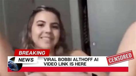 rubi rose and bobbi althoff video|What Is The Leaked Bobbi Althoff Video Going Viral。